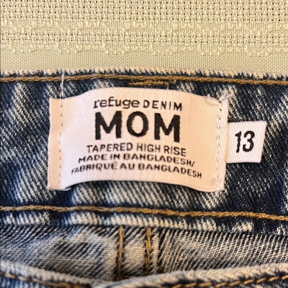 Refuge Denim  Mom High Rise Jeans - Blue size 13 - Picture 3 of 8